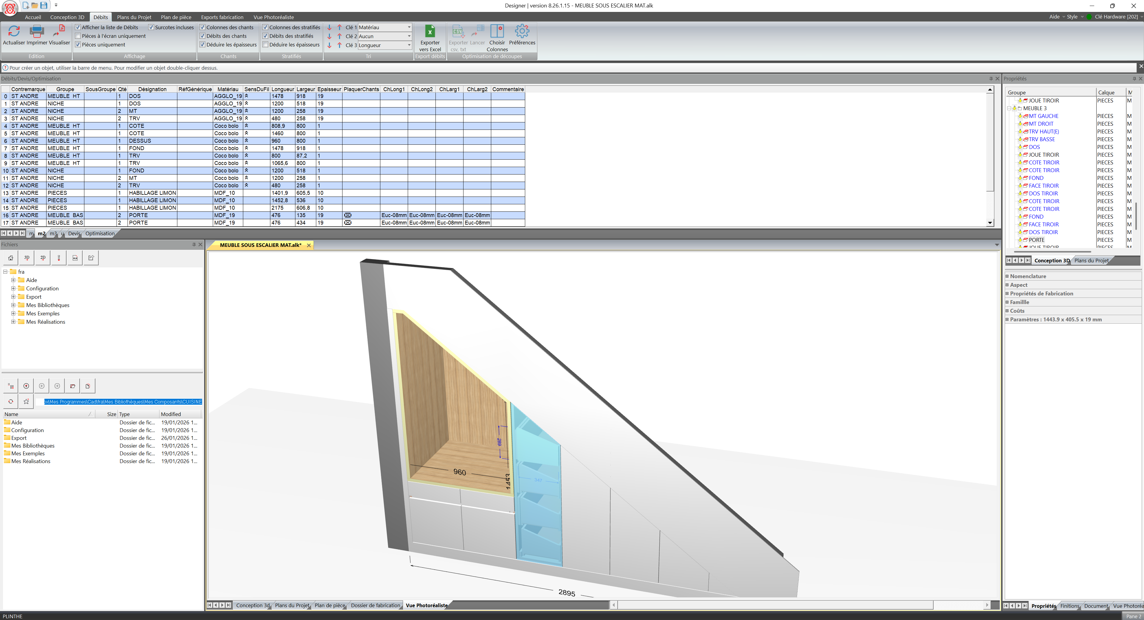aménagementsous-escalier